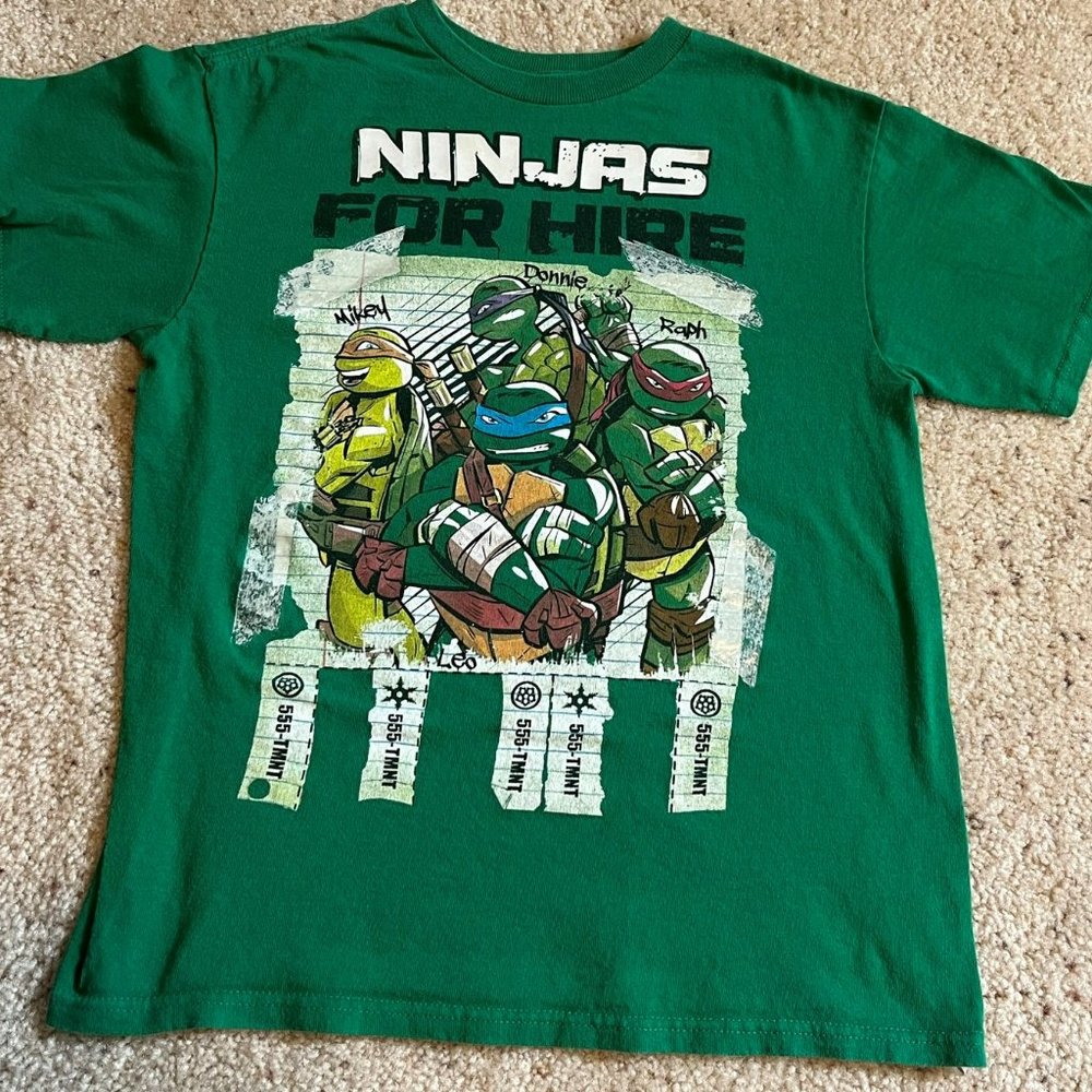 Youth t-shirt - Ninjas for Hire - Turtles - XL 14/16 - 2014 - Short sleeve
